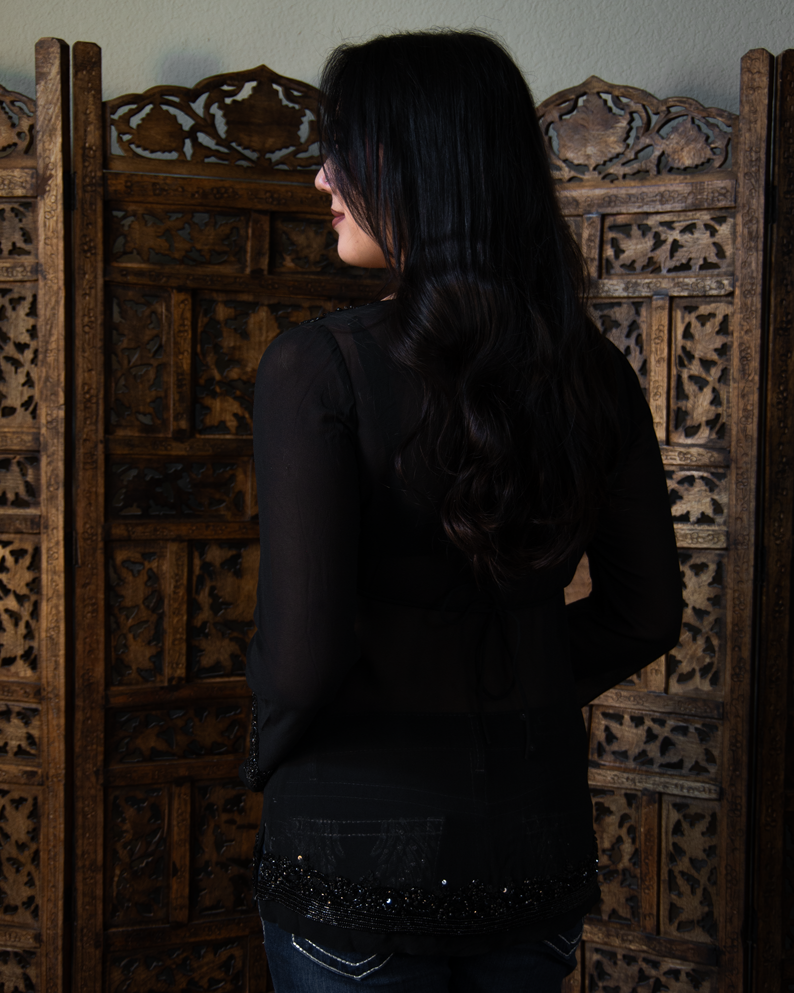 CHUMKI HAND BEADED KURTI