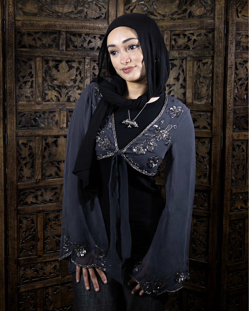 HIRA COVER-UP / GREY