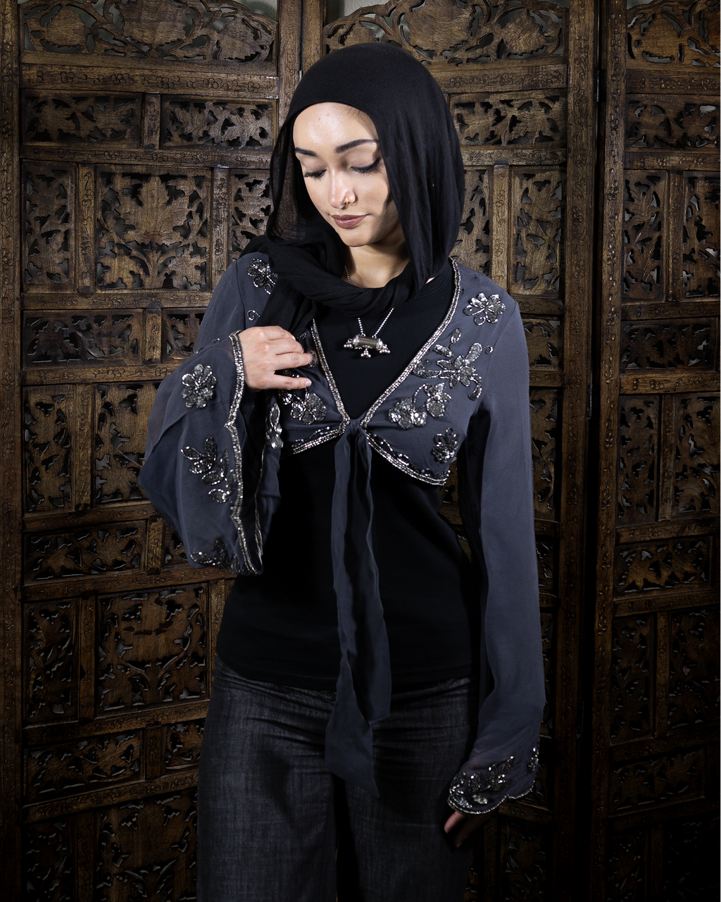 HIRA COVER-UP / GREY