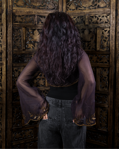 HIRA COVER-UP / BROWN