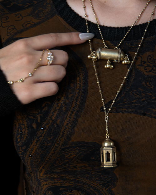 INAYA TAVIZ NECKLACE - GOLD
